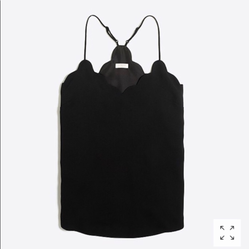 NEW JCrew Factory Scalloped Cami Top